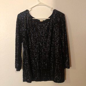 J Crew Sequin Shirt